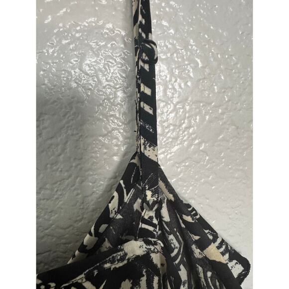 Wet Seal Y2K Black and White Print Dress - Picture 3 of 4